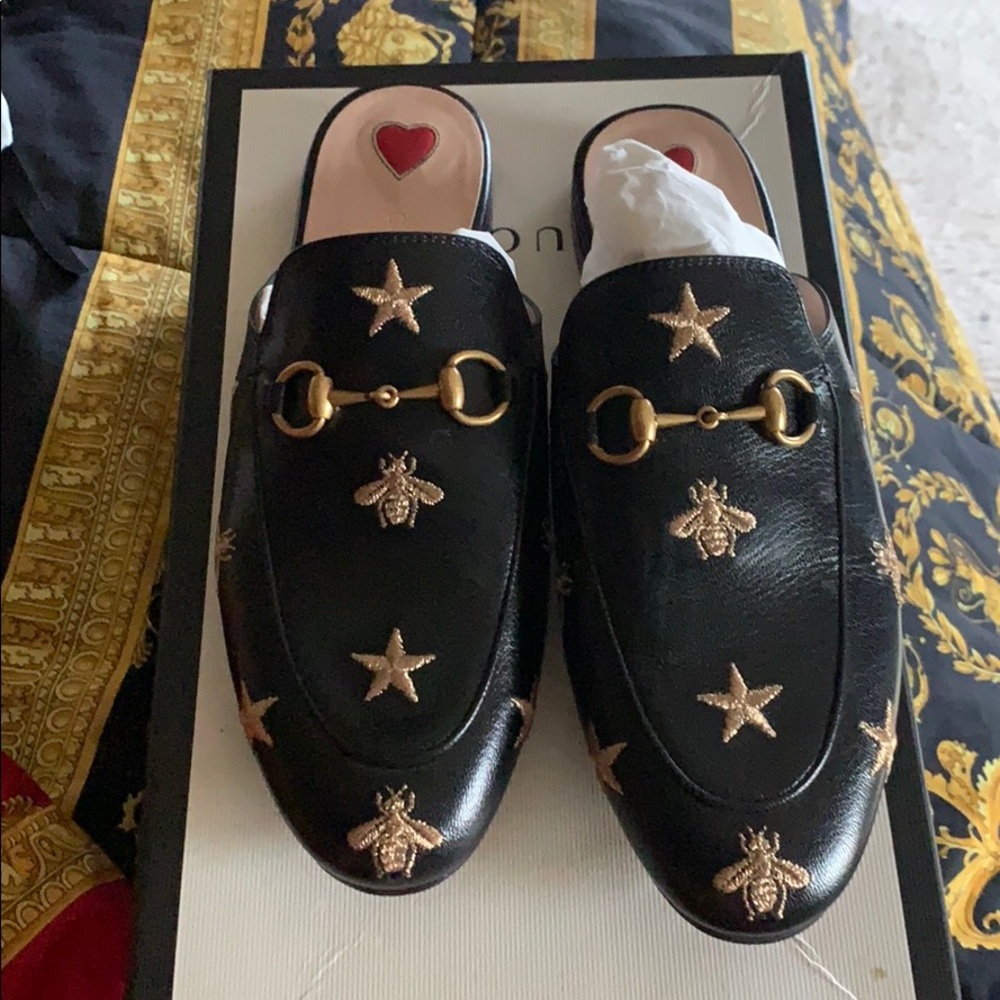 Gucci Mule with butterflies